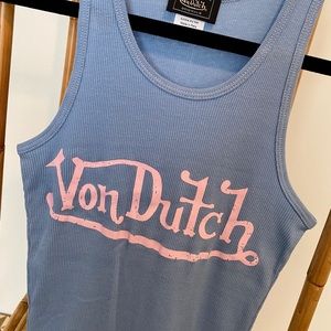 Von Dutch Razorback Tank Top